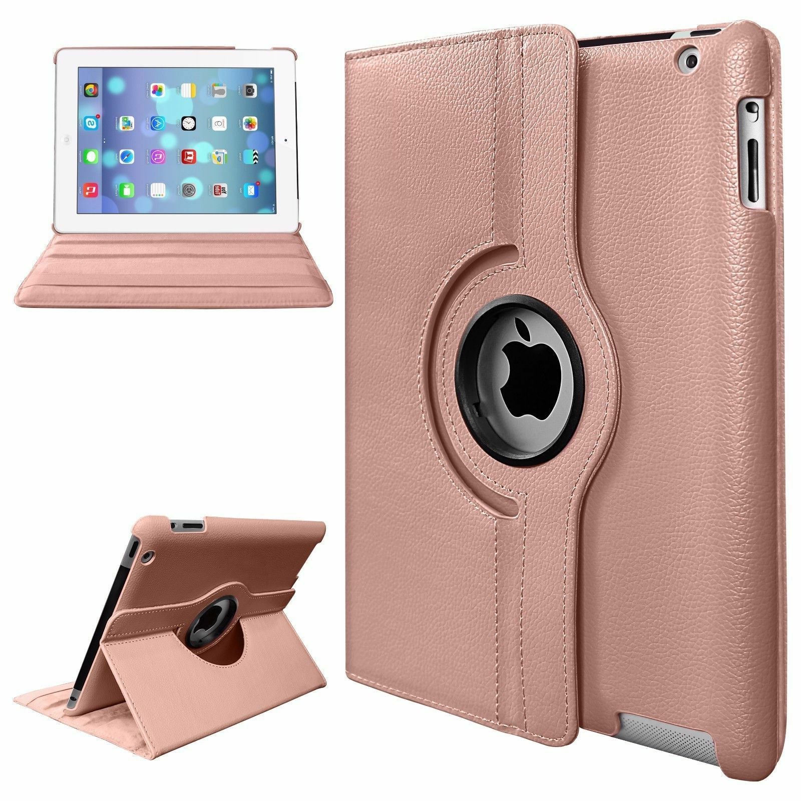 Étui Folio rotatif pour iPad 5 / 6 (5e / 6e génération) 9,7 Étui Folio rotatif pour iPad 5 / 6 (5e / 6e génération) 9,7
